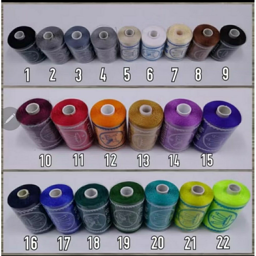 benang nilon peniti no.9