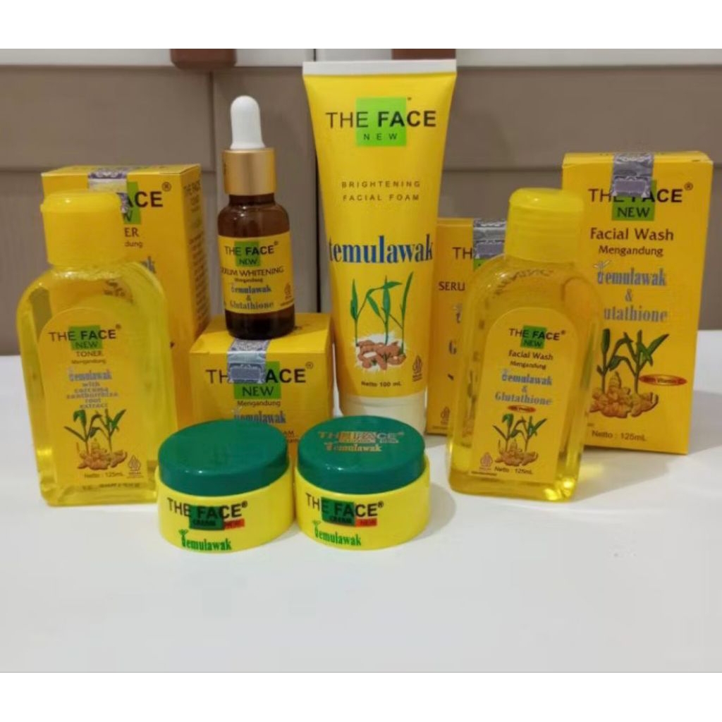 cream paket temulawak the face KW 1