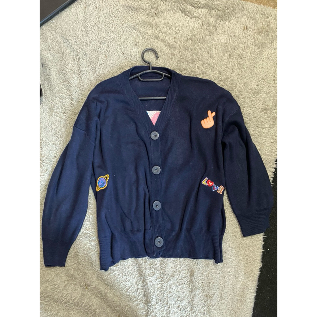 preloved cardigan DNA kpop bts