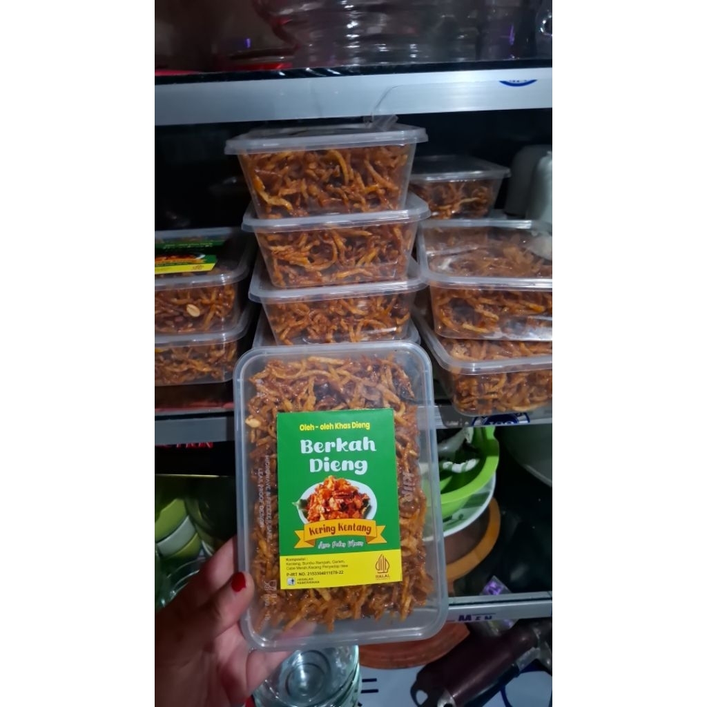 

kering kentang berkah dieng