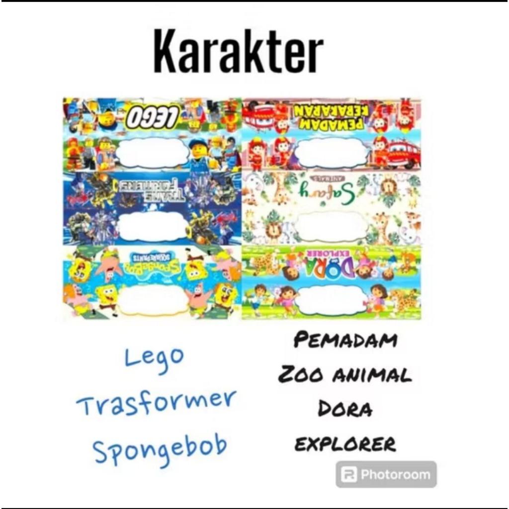 

LABEL PLASTIK SNACK ULTAH