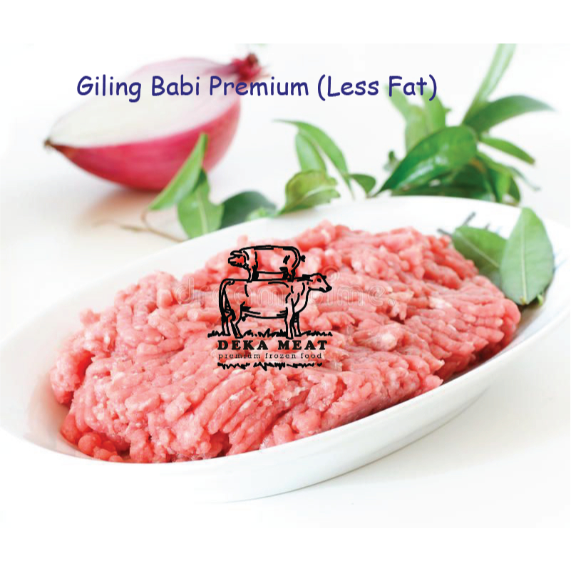 

Giling Babi PREMIUM less fat 500 gram