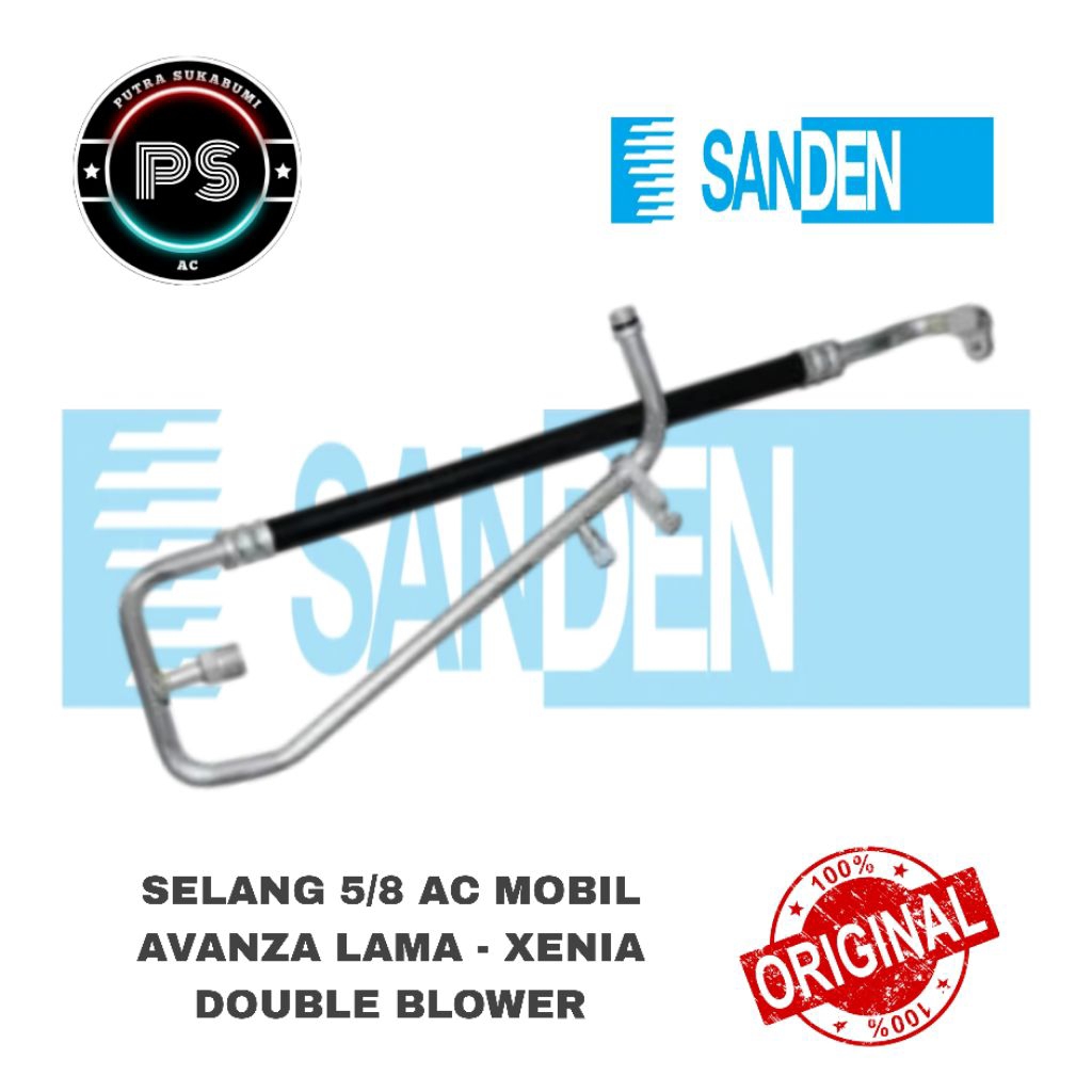 HOSE DISCHARGE SELANG 5/8 AC MOBIL AVANZA LAMA XENIA ORIGINAL SANDEN