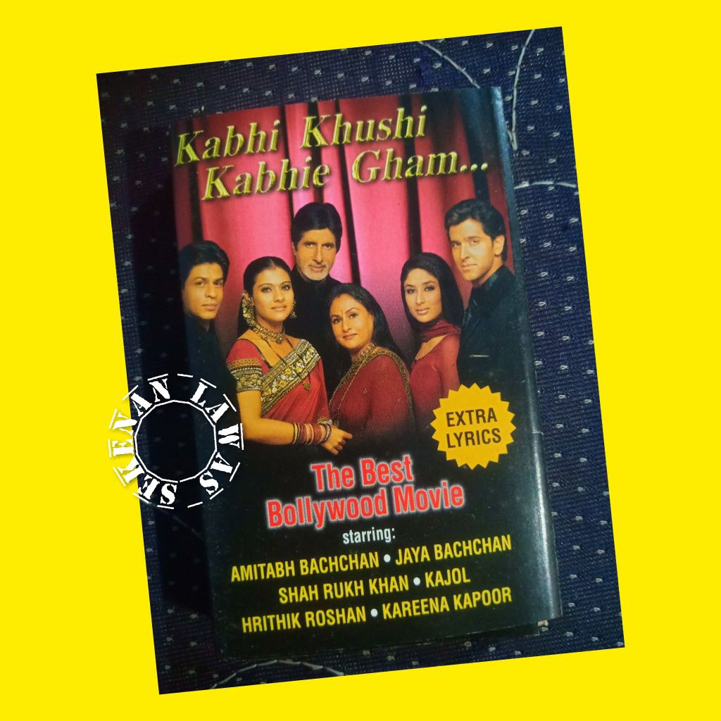Kaset Ost Kabhi Khushi Kabhie Gham (Cover Dalam Ada Coretan) / Bollywood