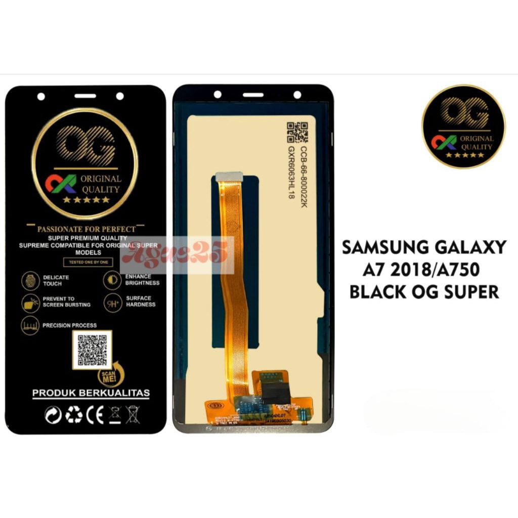 LCD SAMSUNG GALAXY A7 2018/A750 LCD TOUCHSCREEN ORIGINAL