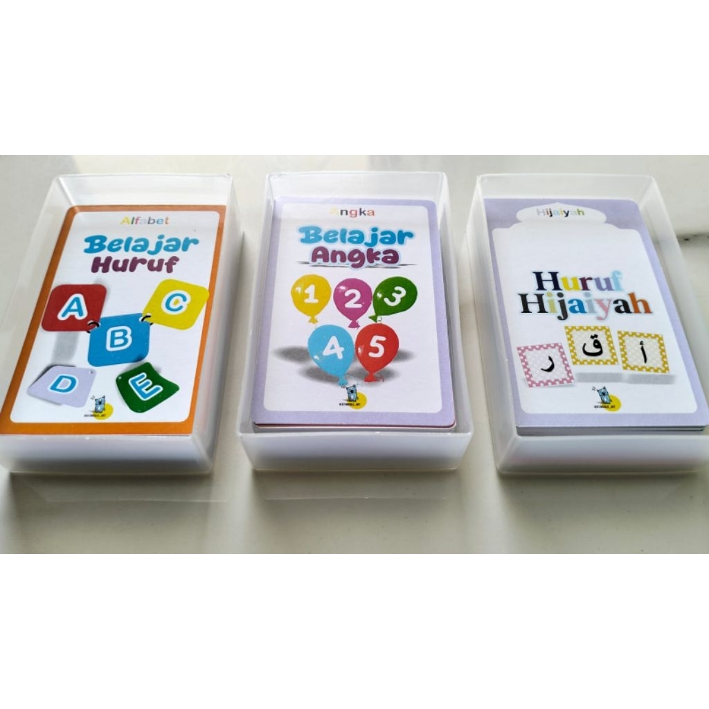 FLASH CARD EDUKASI BERAGAM VARIASI/ FLASH CARD ALFABET