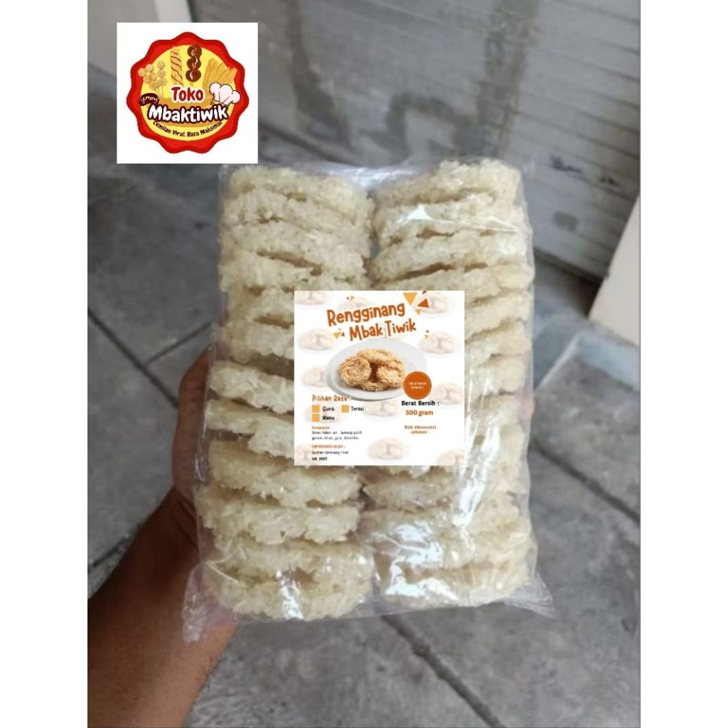 

rengginang ketan 500 gram isi 25 keping rengginang ketan putih mentah 500 gram ukuran sedang