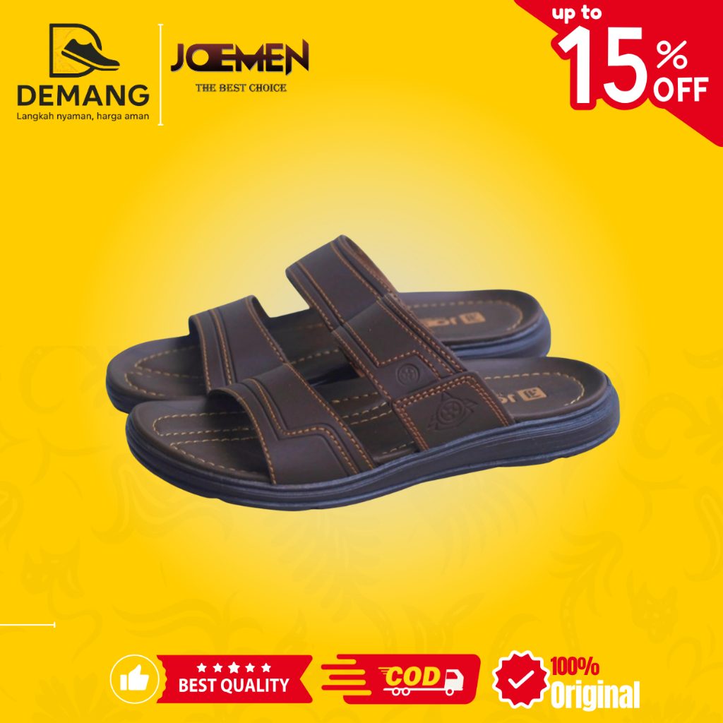 Sandal Kulit Pria Joemen S 21 Original Terbaru 2025