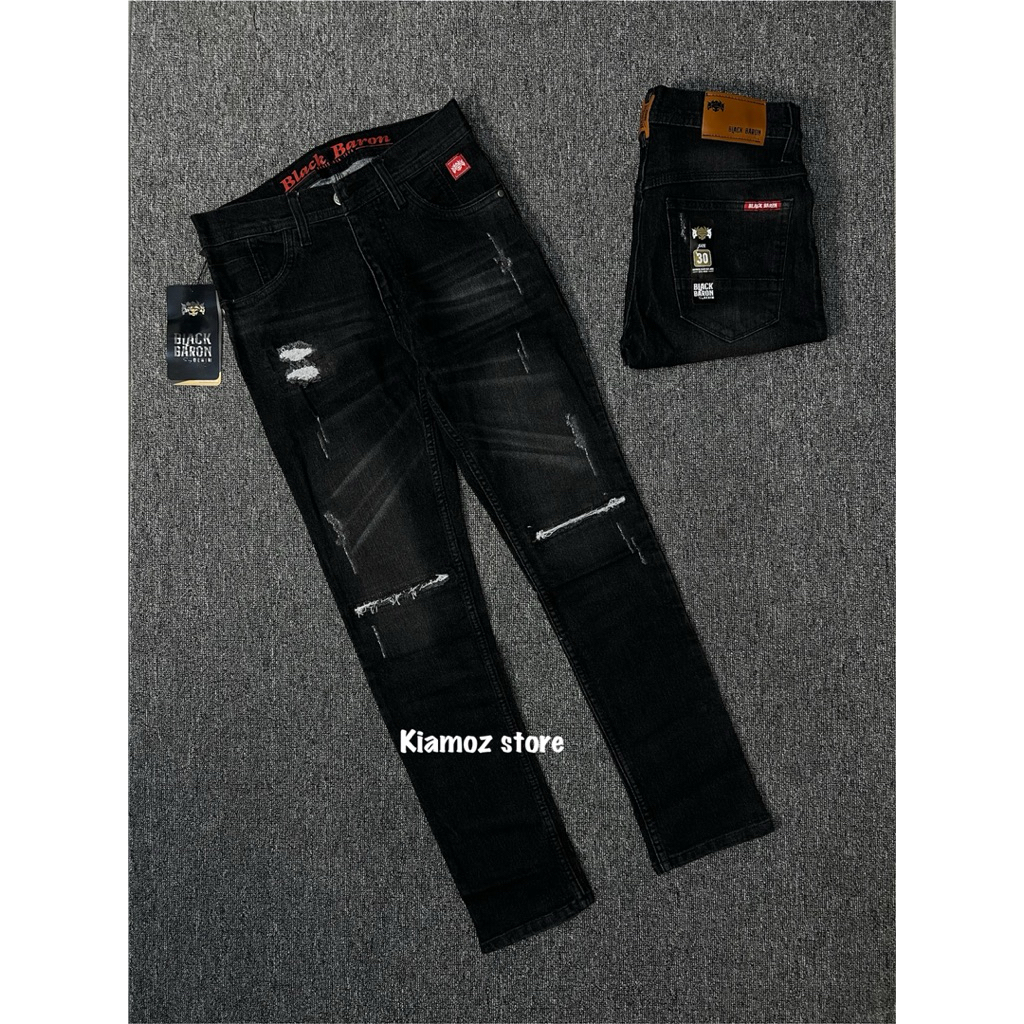 Celana panjang jeans pria robek robek/celana panjang jeans pria skiny/celana panjang jeans streetch