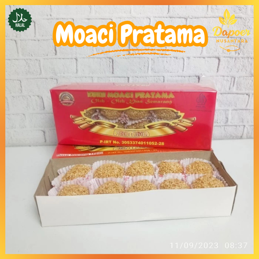 

Kue Moaci Moci Mochi Semarang Merk Pratama Wijen Oleh Oleh Tradisional