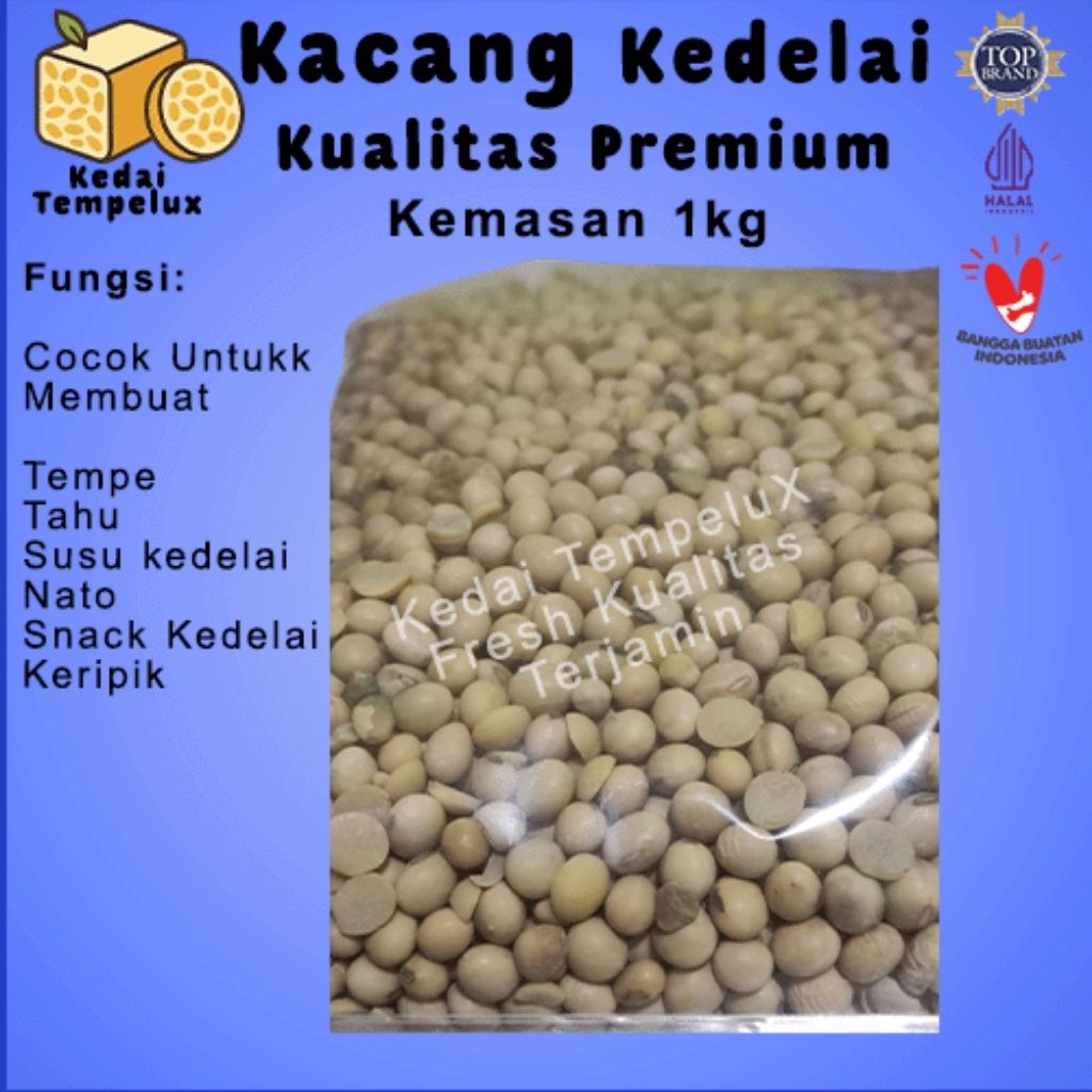

Kacang Kedelai 1kg Kualitas Premium
