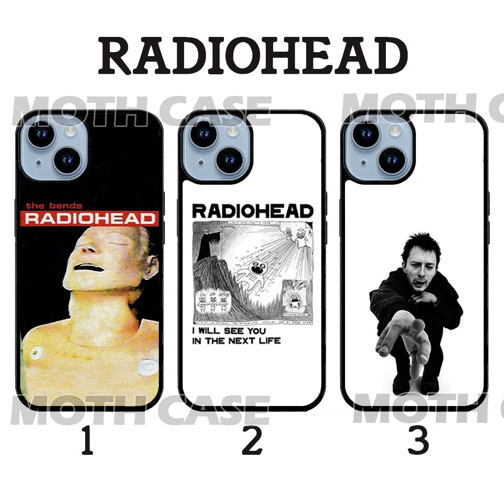 Radio Head - Softcase Glossy (BERGARANSI) Iphone samsung xiaomi redmi oppo vivo realme (Case Casing 