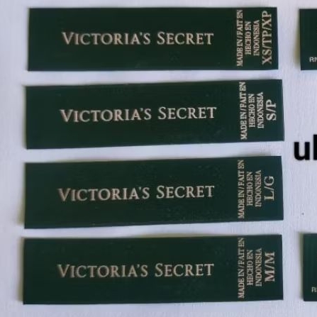 

Tag Label Pakaian Label Tag ( Main, Misc, Care, Flag ) Label Merek victoria secret