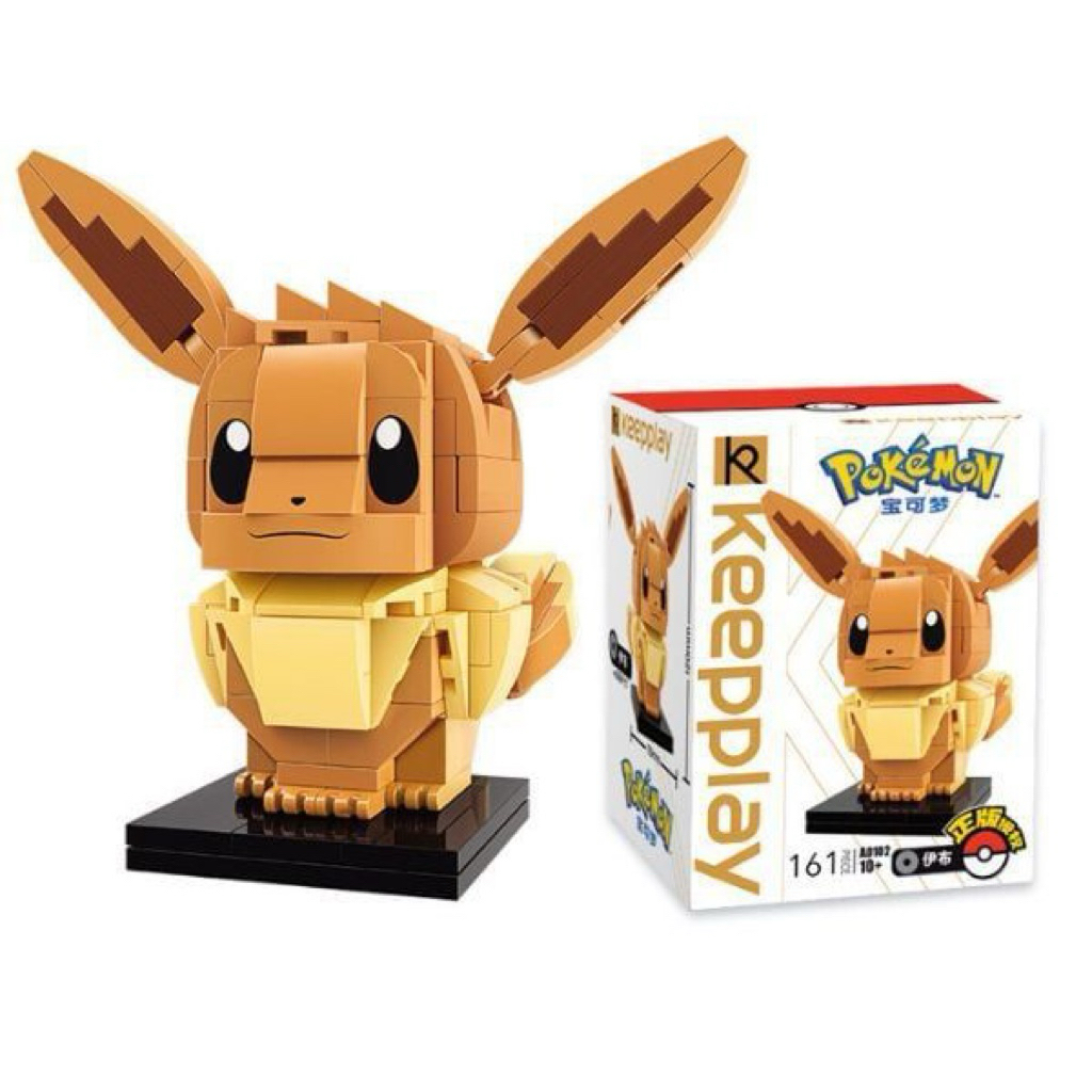 Mainan Edukasi Keeppley Pokemon Eevee Brick Figure – 161 Pieces