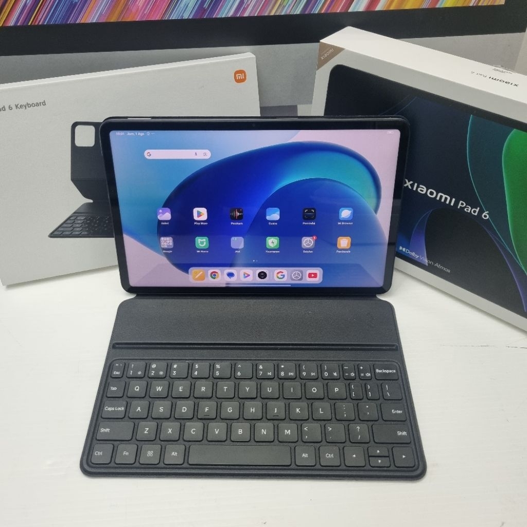 Xiaomi Pad 6 Ram 8/256GB Snapdragon 870 + Keyboard Garansi Resmi
