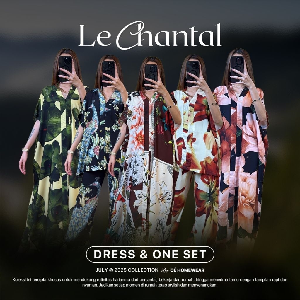 LE CHANTAL // LA MAISON SERIES BY CE HOMEWEAR DASTER & ONE SET SULTAN BUSUI & HIJAB FRIENDY
