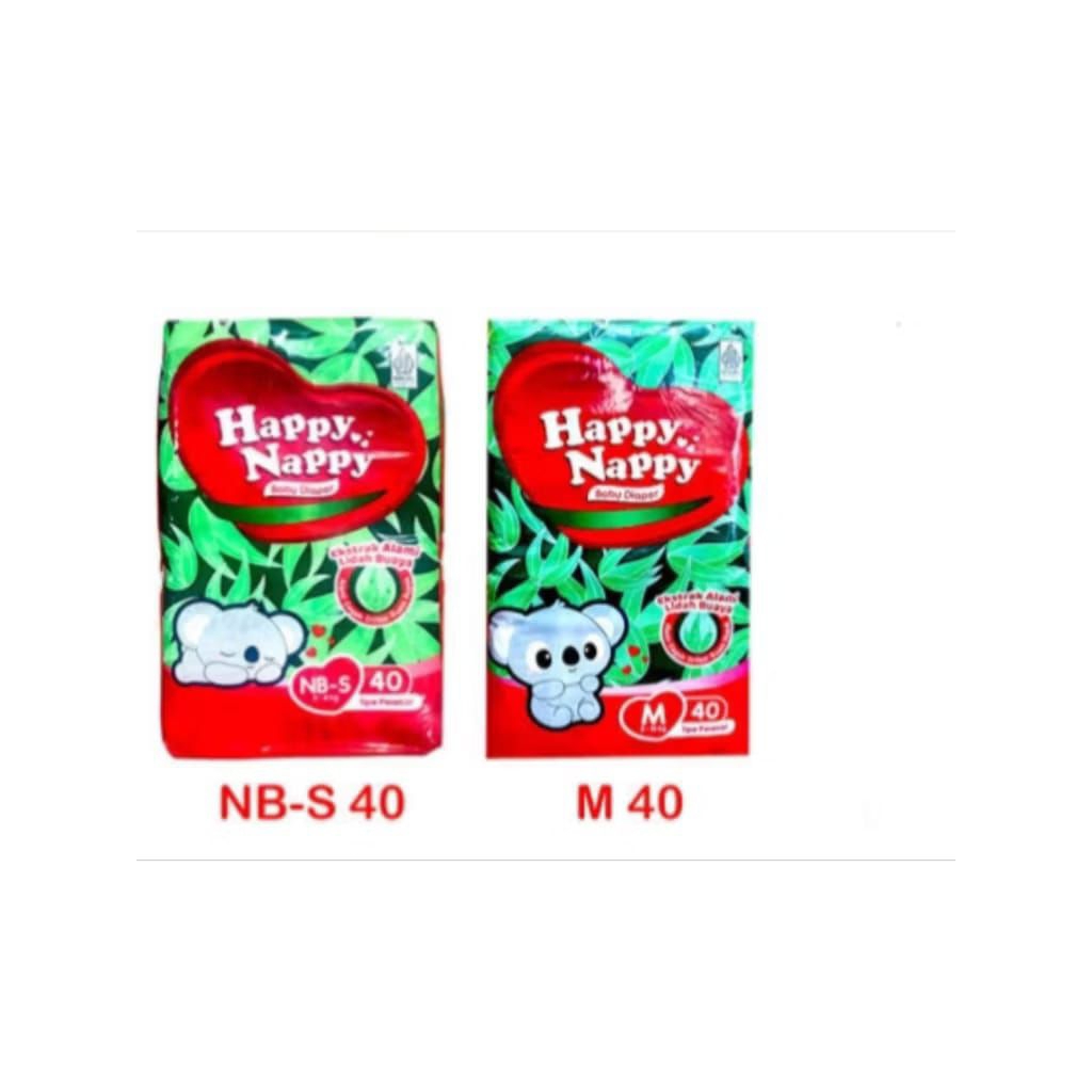 Happy Happy Baby Diaper Perekat Nb-s40 / M40