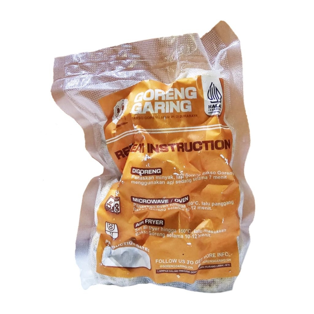 

Bakso Goreng Ayam Kemasan Vacuum | Non Alergi | 100% Halal