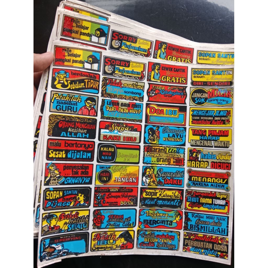 

Stiker Jadul - Stiker Lawas - Stiker Lama - Stiker Lucu