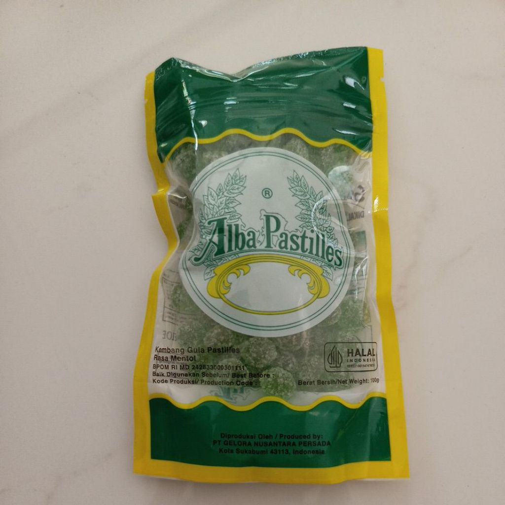 Permen Alba pastiles permen Alba pastilles