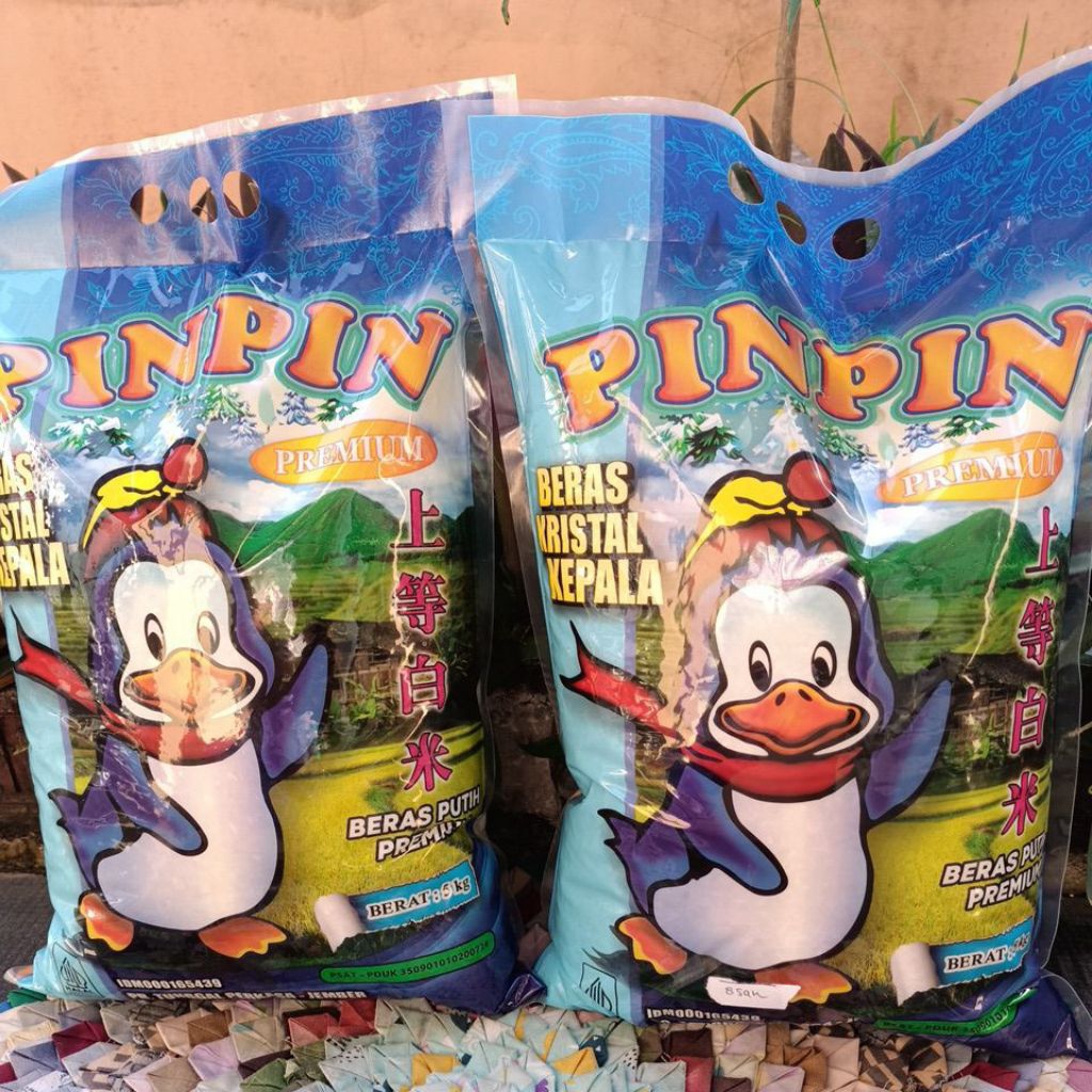 

BERAS PIN PIN 10 KG (2SAK@5KG=10KG)