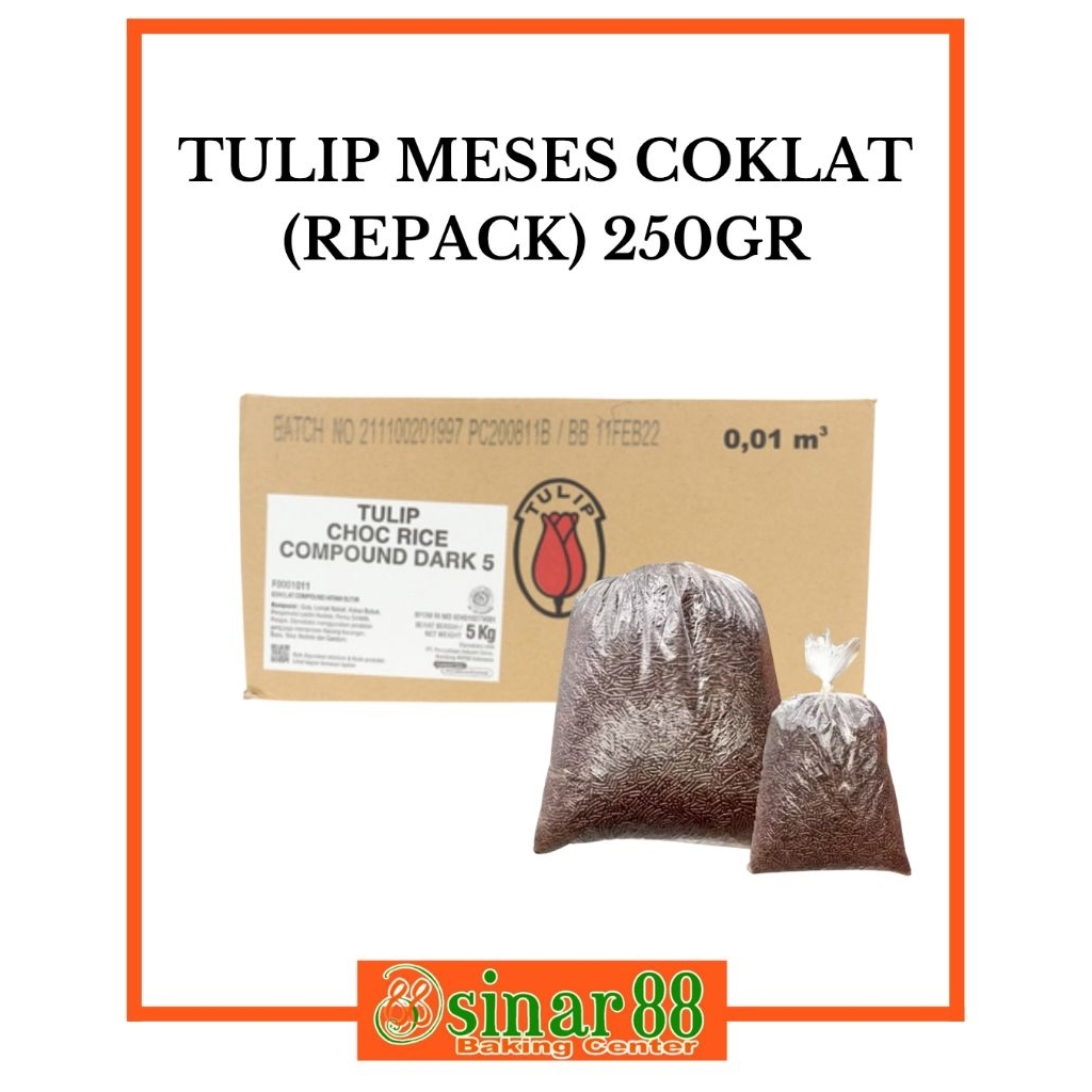 

TULIP MESES COKLAT REPACK 250GR