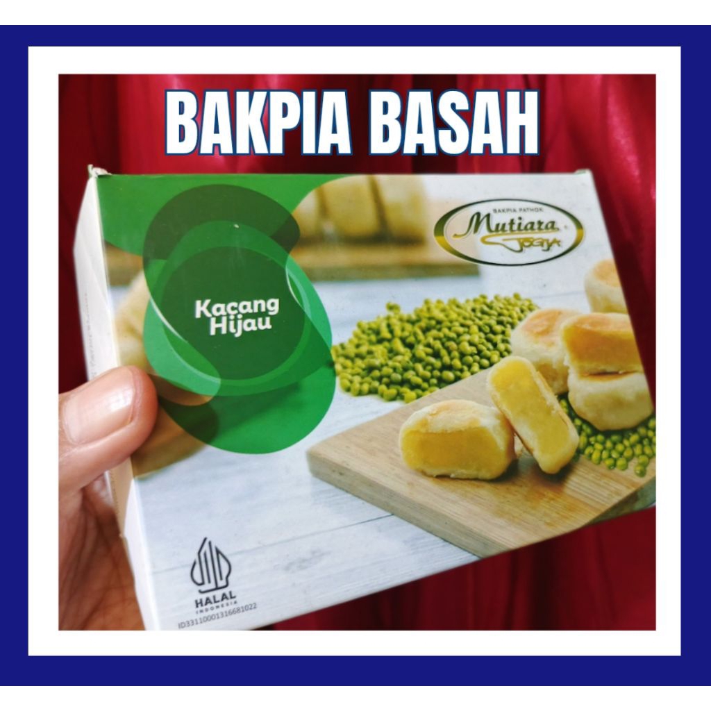 

Bakpia Basah Pathok 25 khas Jogja juwara Satoe kacang hijau