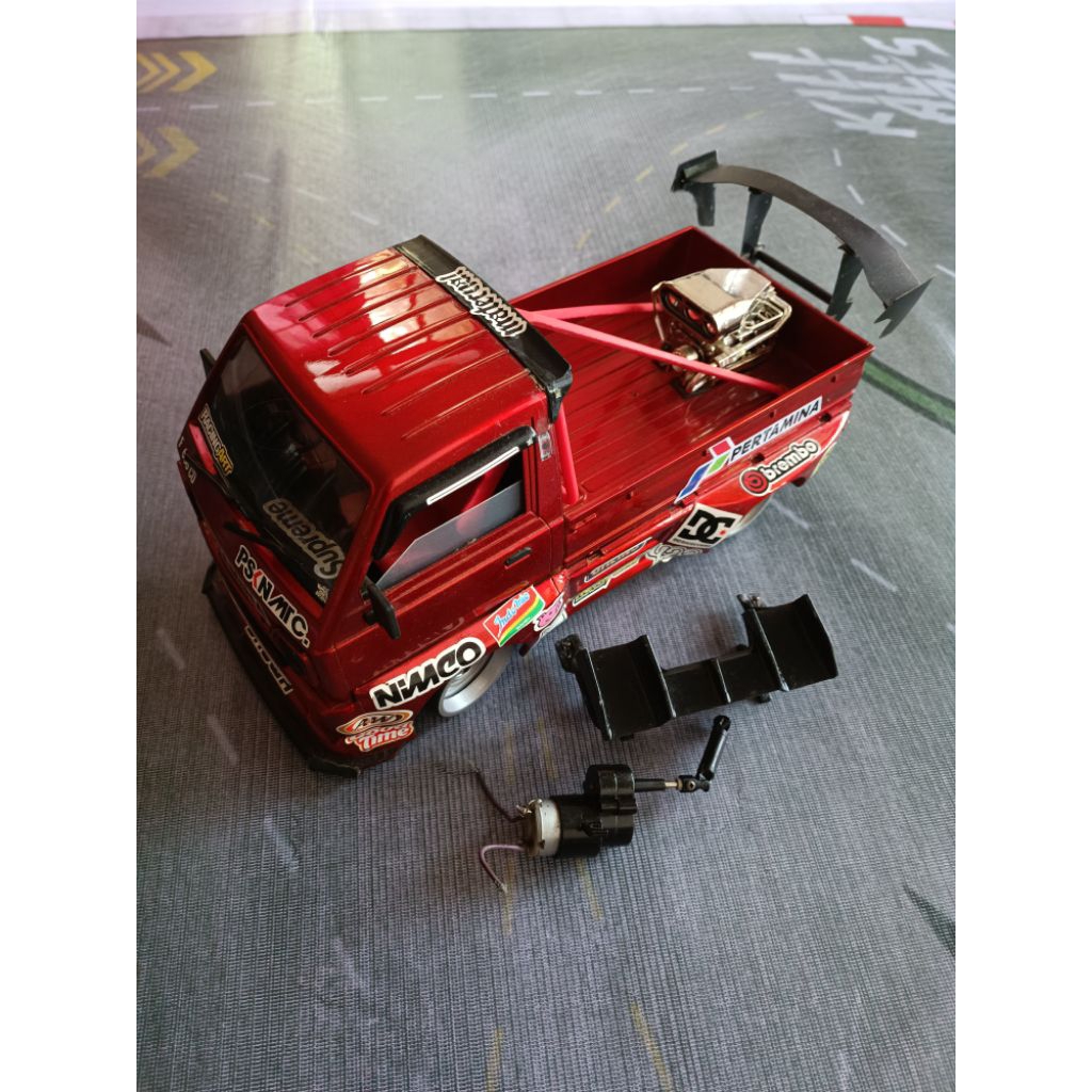 KIT WPL D12 1/10 Custom & gyro Dasmikro V5