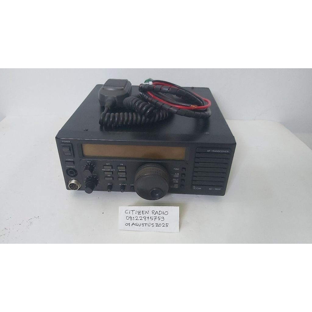 Icom IC-707 HF Radio Transceiver
