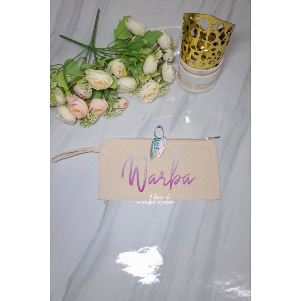 

Pencil case / tempat pensil custom nama arab latin gambar request sesuka hati