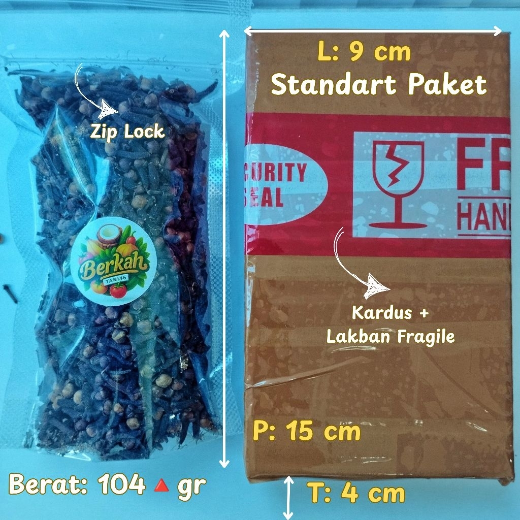 

Cengkeh Ori 100 gr/cloves/cengkeh rempah/cengkeh original kualitas premium