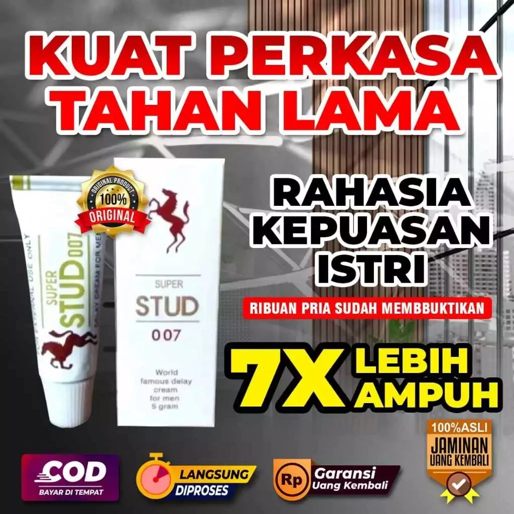 Cream Stud007 Obat kuat laki laki Obat kuat tahan lama pria Kuat keras tahan lama