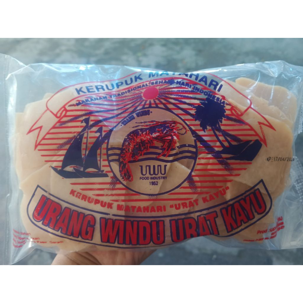 

Krupuk Udang Istimewa, krupuk Udang Windu 500 gram