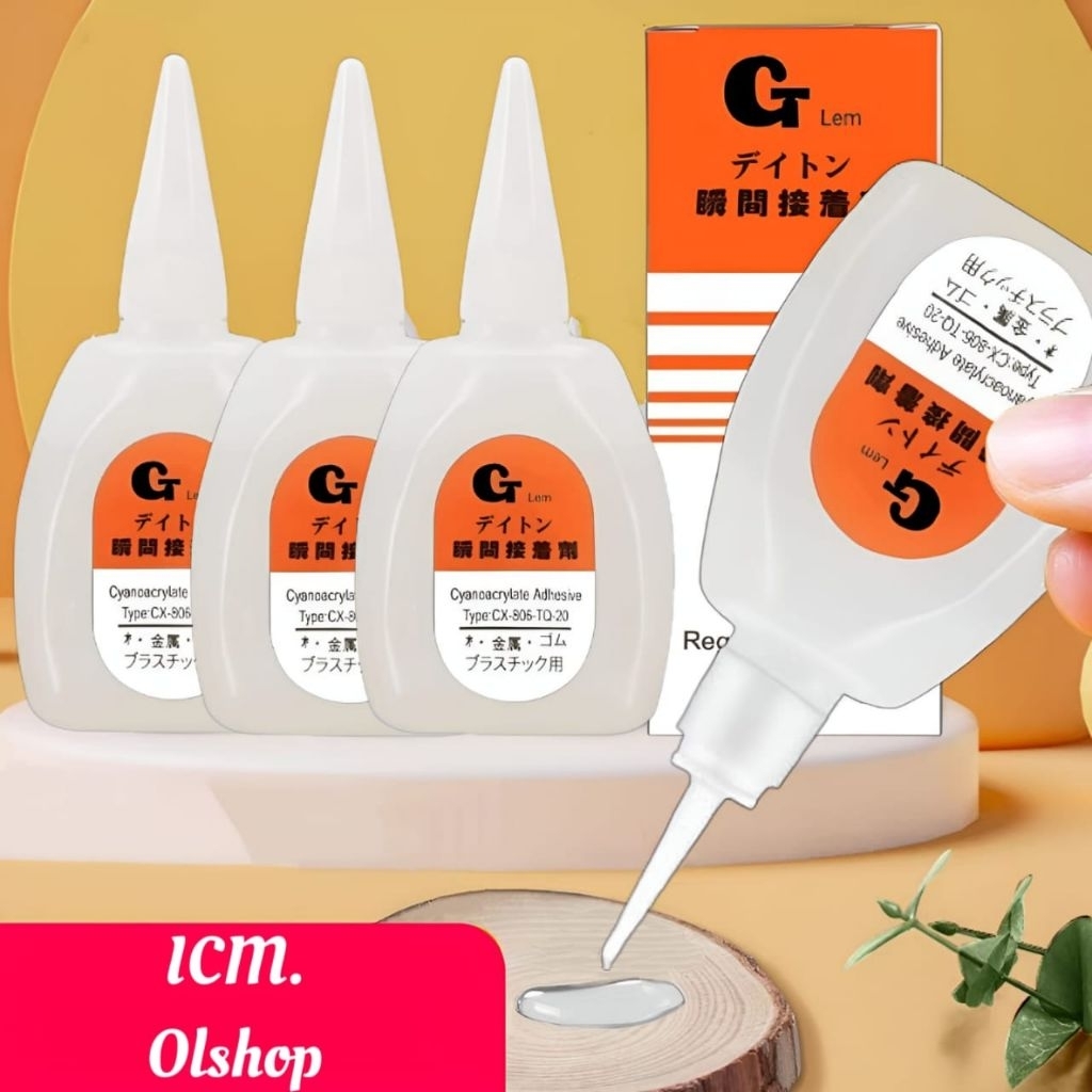 

Lem Korea CAIR Tetes Perekat Super Kuat SERBAGUNA •ICM•