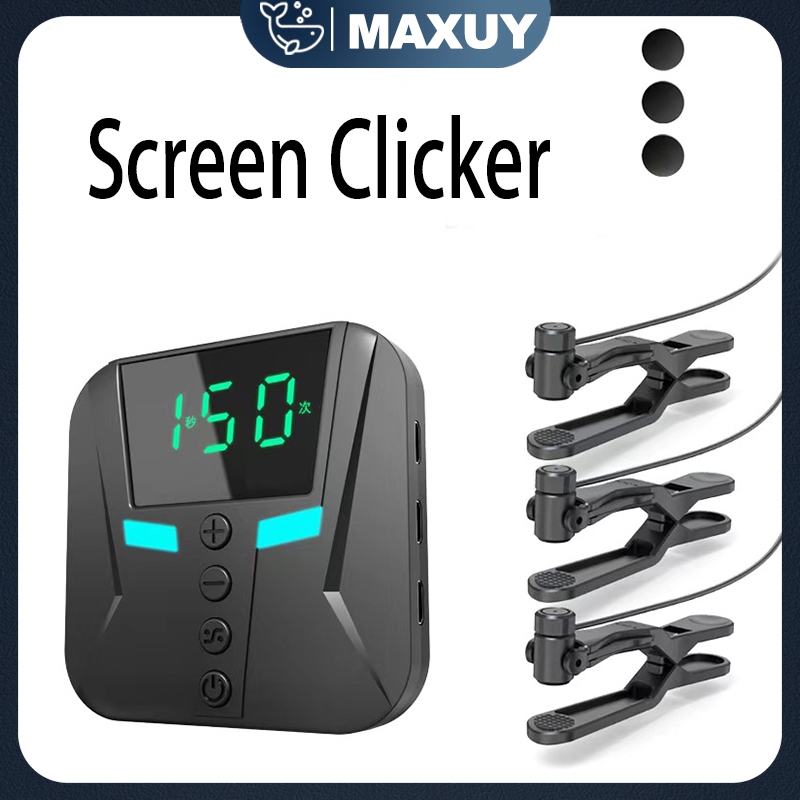 Auto Klik Multifunctional Layar Ponsel Klik Otomatis untuk mico/snackvideo/Live Streaming/tiktok/ins