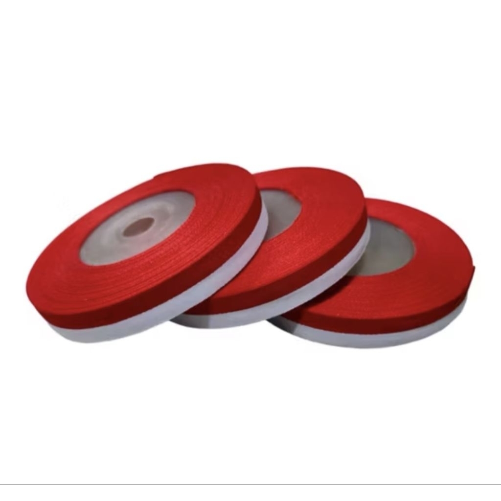 

1roll Pita Bahan Merah Putih 1/2 inch