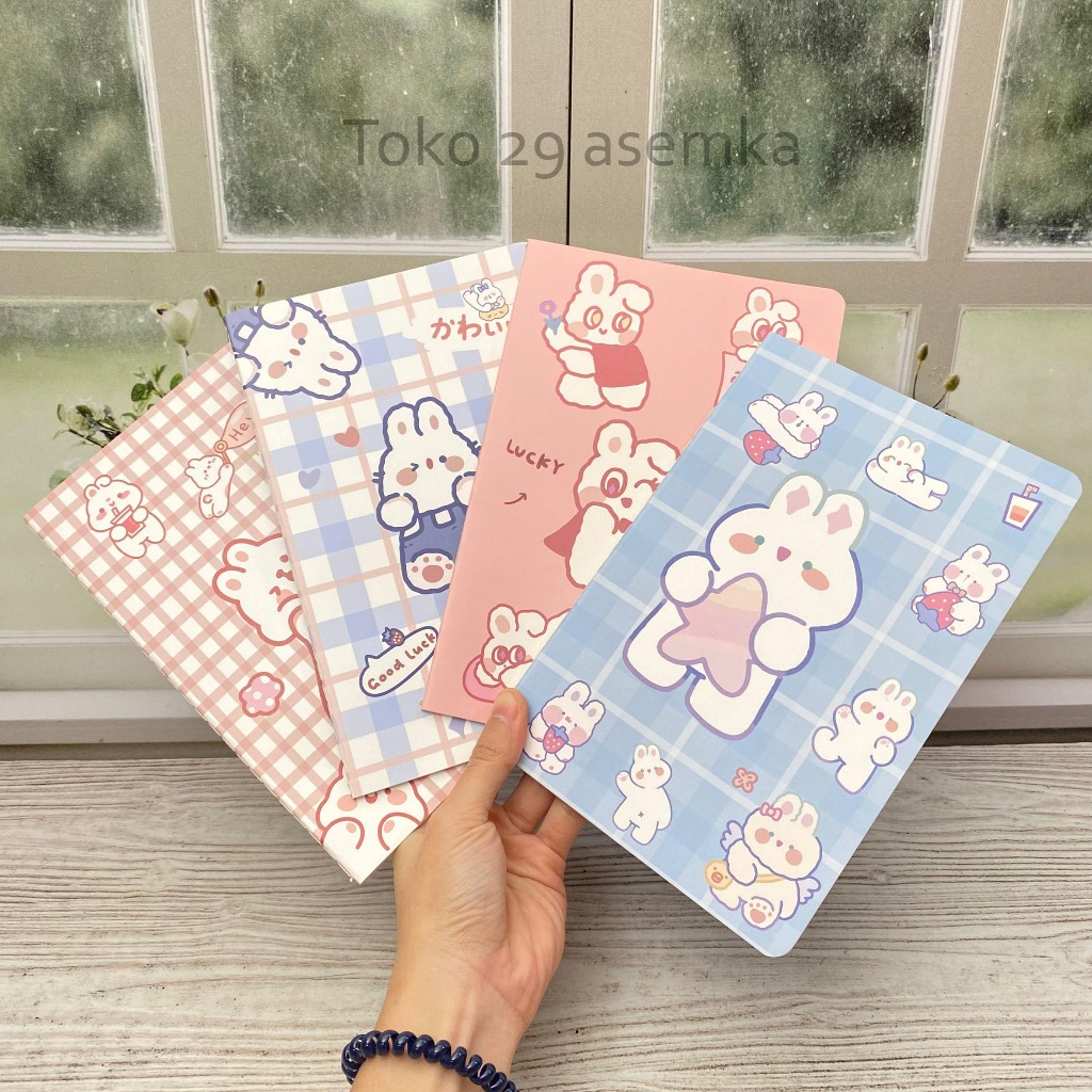 

BUKU STANDAR A5 KOTAK KELINCI BK-1997 MODEL BERGARIS TULIS LUCU ANAK ALAT TULIS SEKOLAH MURAH