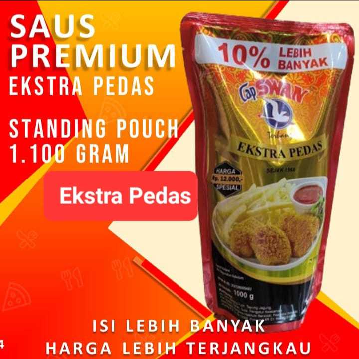 

Saos Swan Ekstra Pedas Premium 1100gram