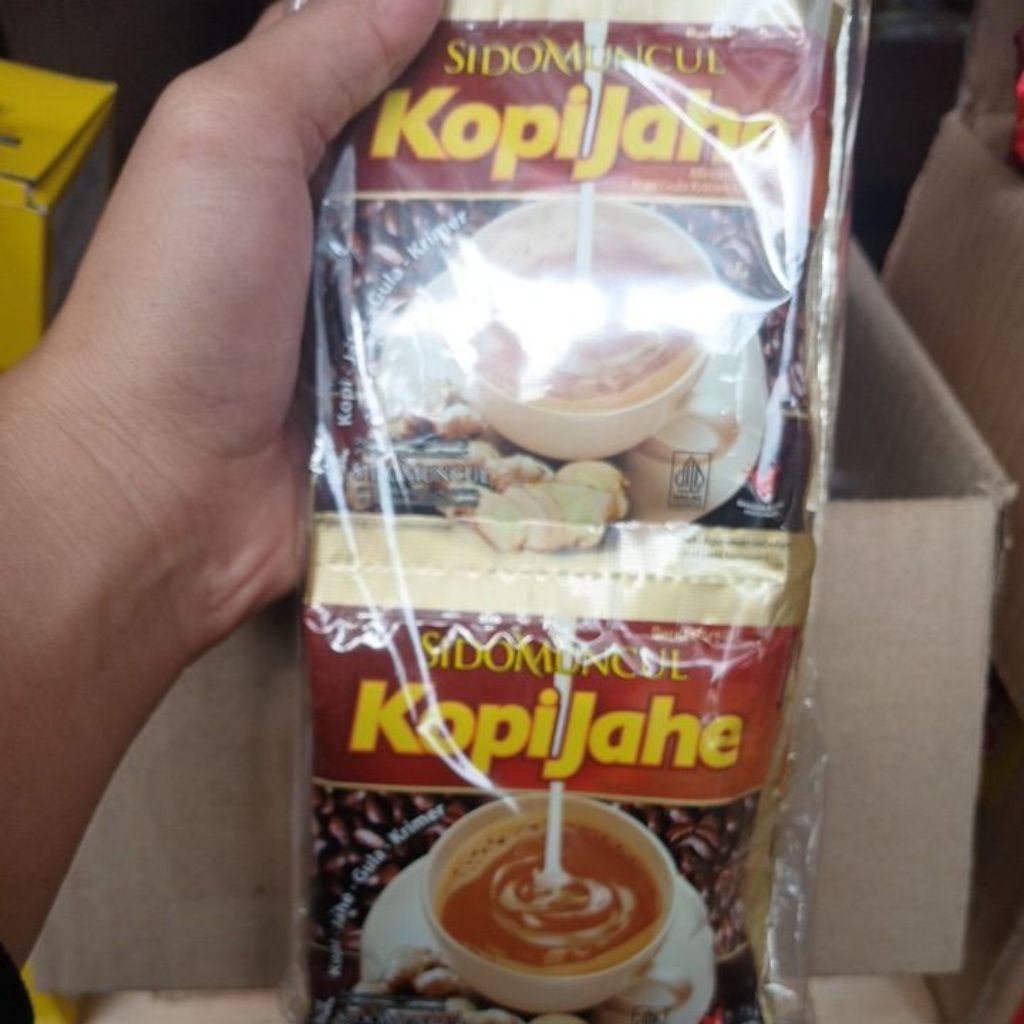 

kopi jahe isi 10pcs sidomuncul