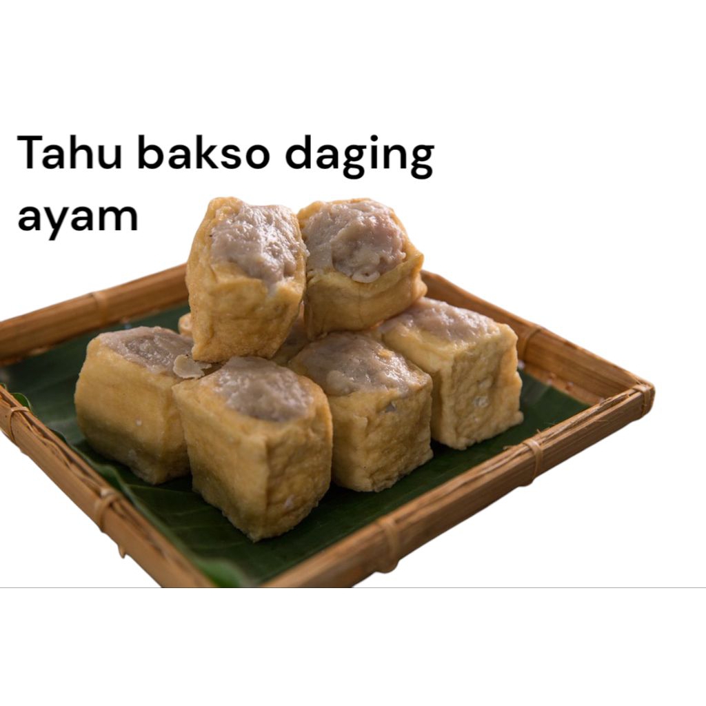 

Tahu bakso daging ayam free chili oil