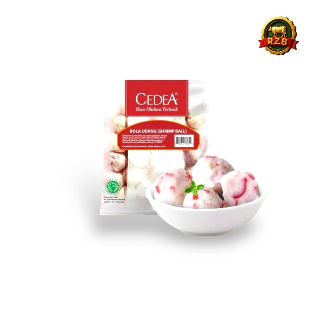 

Cedea Shrimp Ball (Bola Udang) 500gr