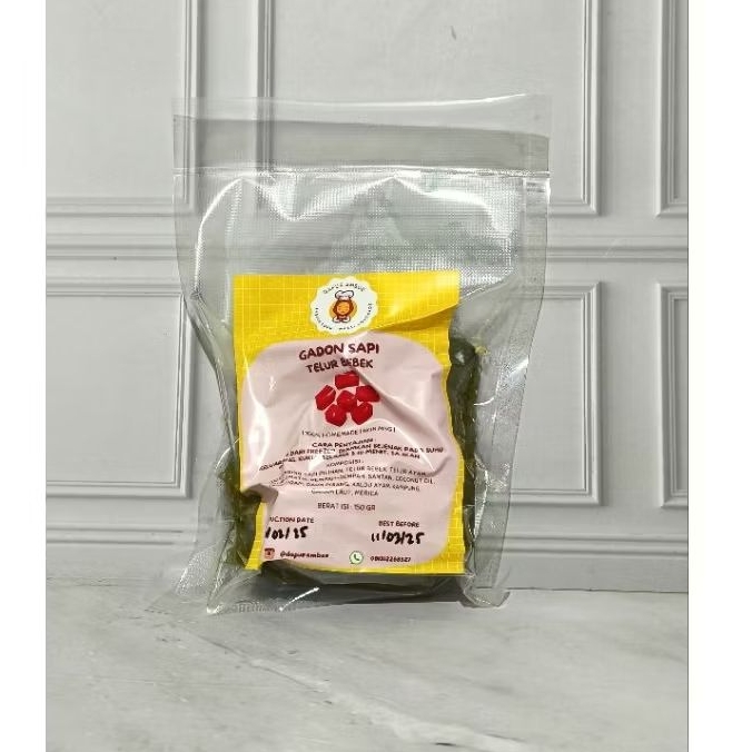 

Gadon Sapi Telur Bebek - MPASI FRIENDLY