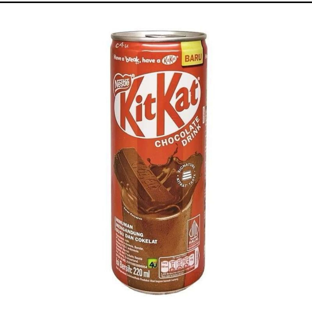 

KITKAT CHOCOLATE DRINK 220ML KALENG