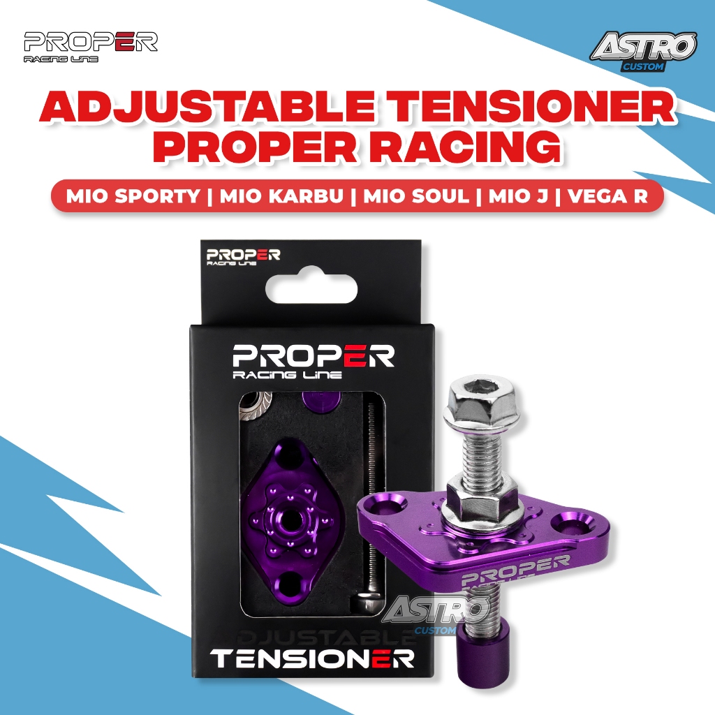 Proper Adjustable Tensioner Mio Sporty Soul Karbu Mio J Vega R Jupiter Z MX Stut Setelan Racing Line