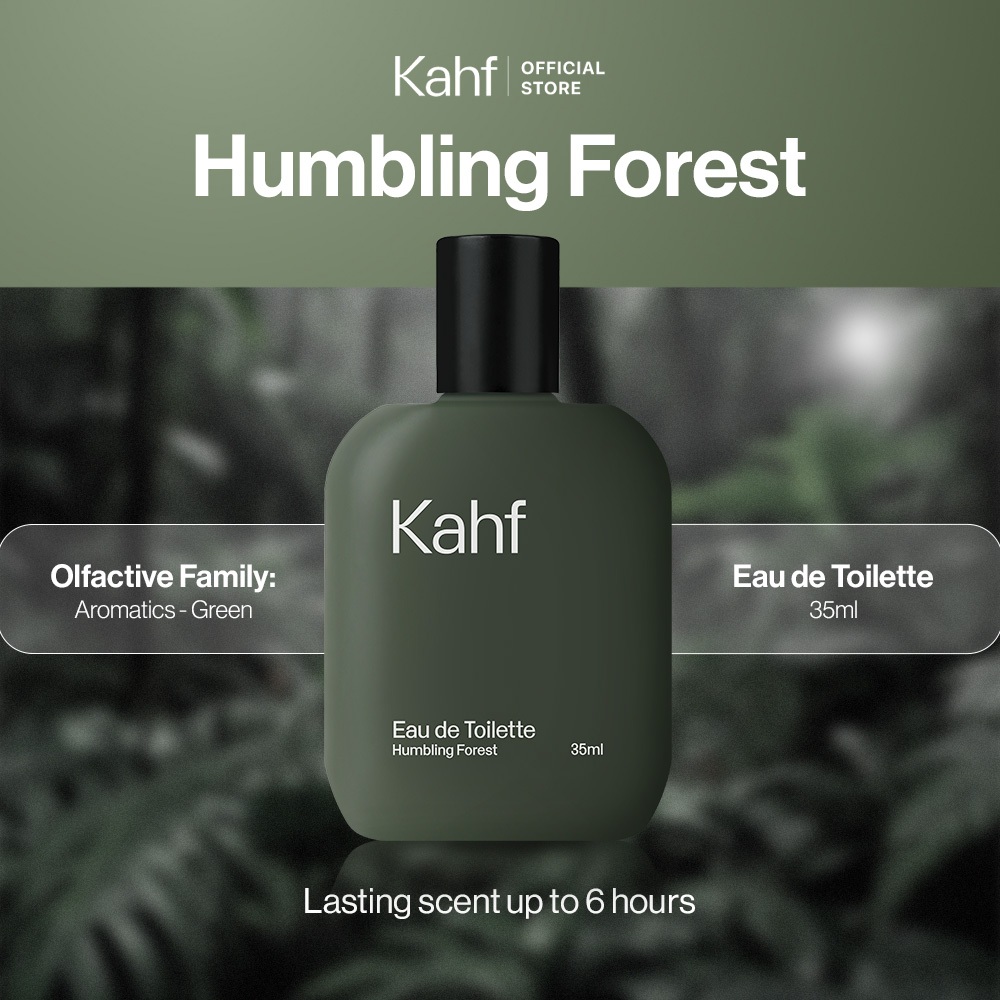 Kahf Humbling Forest Eau De Toilette 35 ml Long-Lasting Fragrance (EDT) - Perfume Scent Inspired by 
