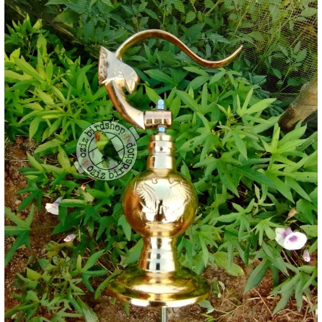 gantungan dan pion sangkar Lovebird Rep Radja gold