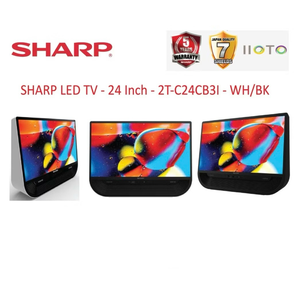 LED SHARP TV IIOTO 2T-C24CB31-BK
