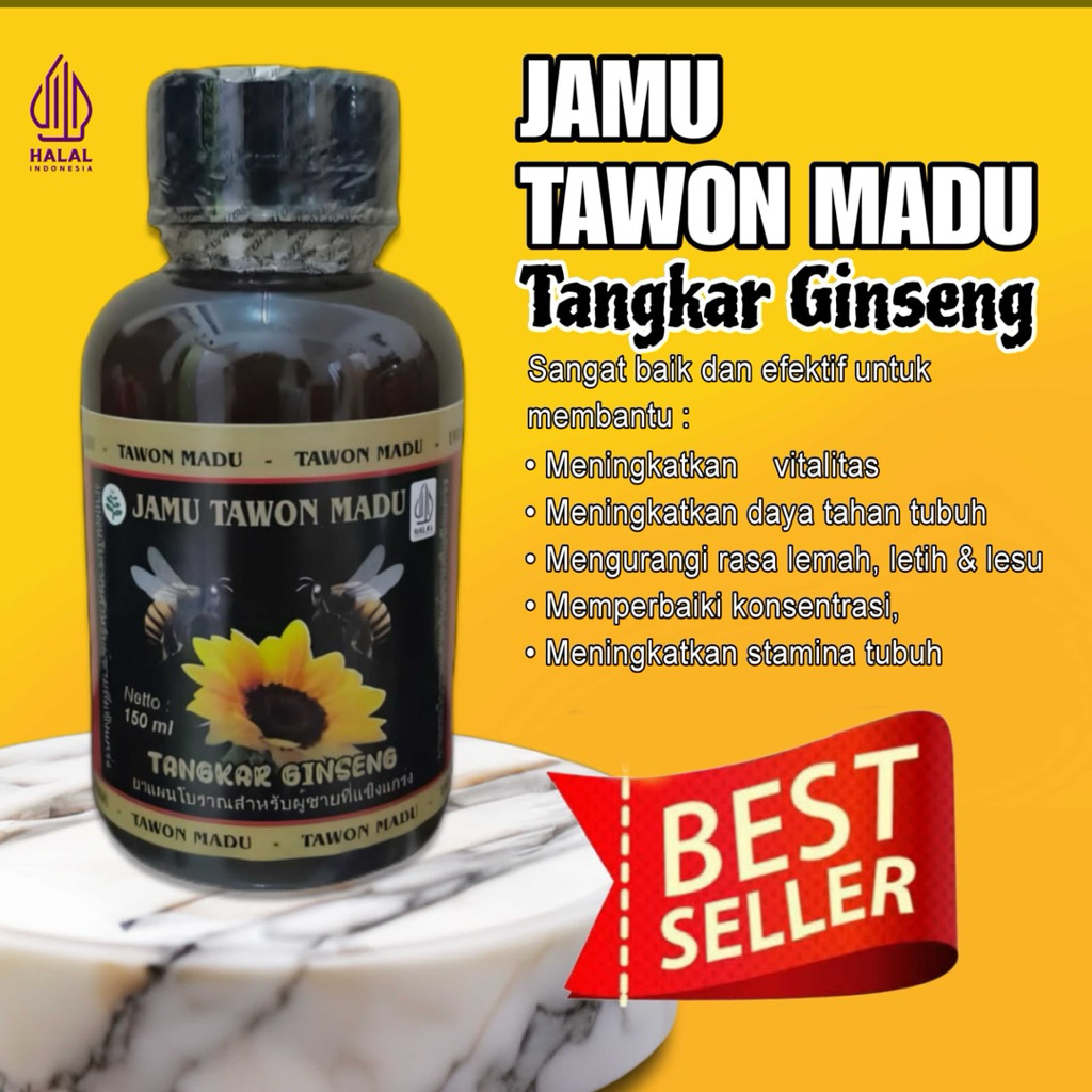 

Jamu Tawon Madu 150 ml / Jamu Tonik / Jamu Tawon