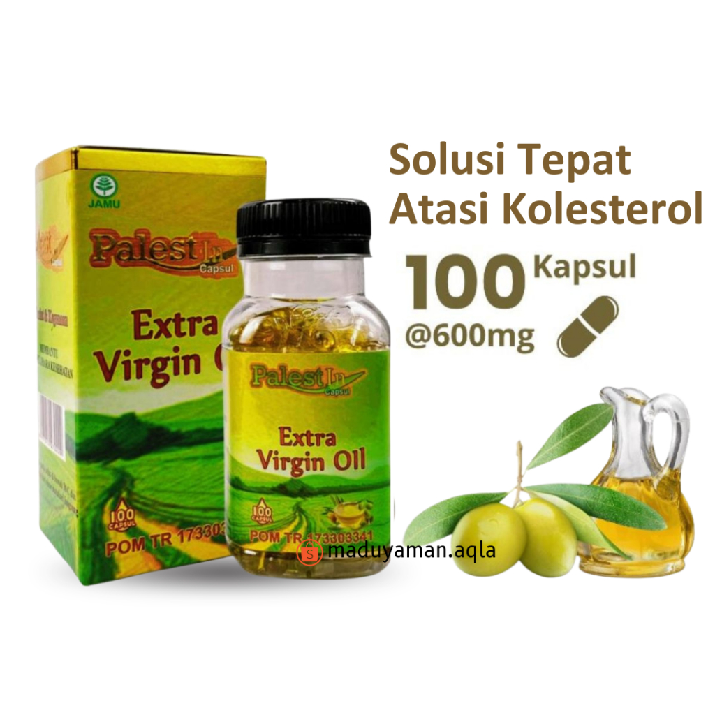 

Minyak Zaitun Kapsul Palestin Extra Virgin Olive Oil Minyak Zaitun Edible