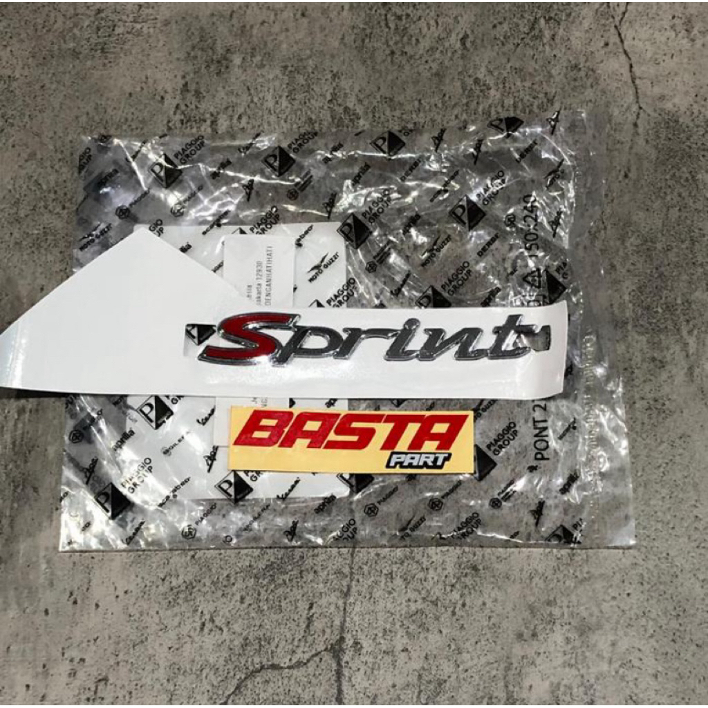 Sticker Emblem Vespa Sprint